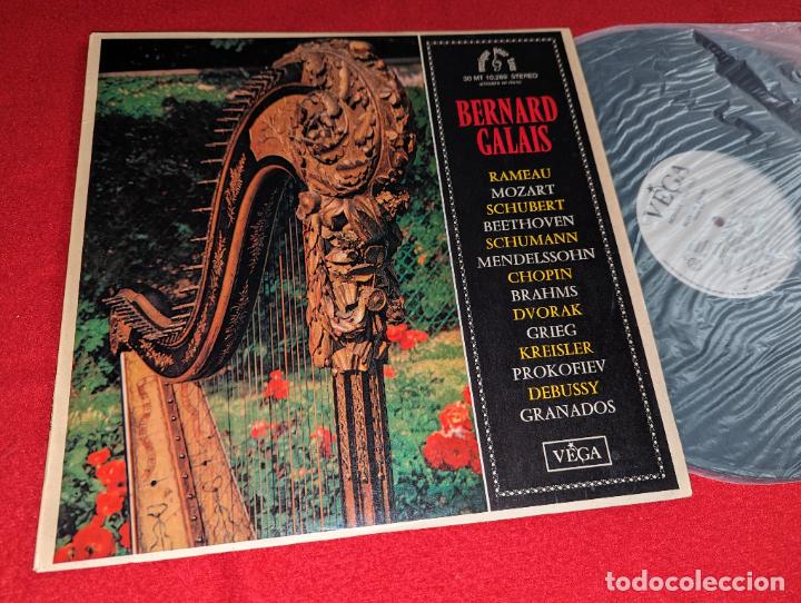 Discos de vinilo: BERNARD GALAIS Musique pour Tous Harpe Erard Harp LP 1970 Vega FRANCE FRANCIA