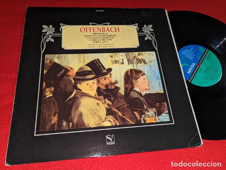Vinyl-Schallplatten: CINCINNATI Erich Kunzel OFFENBACH Oberturas+Orfeo infiernos+Gaite parisienne++ LP 1984 Sovisa SPAIN