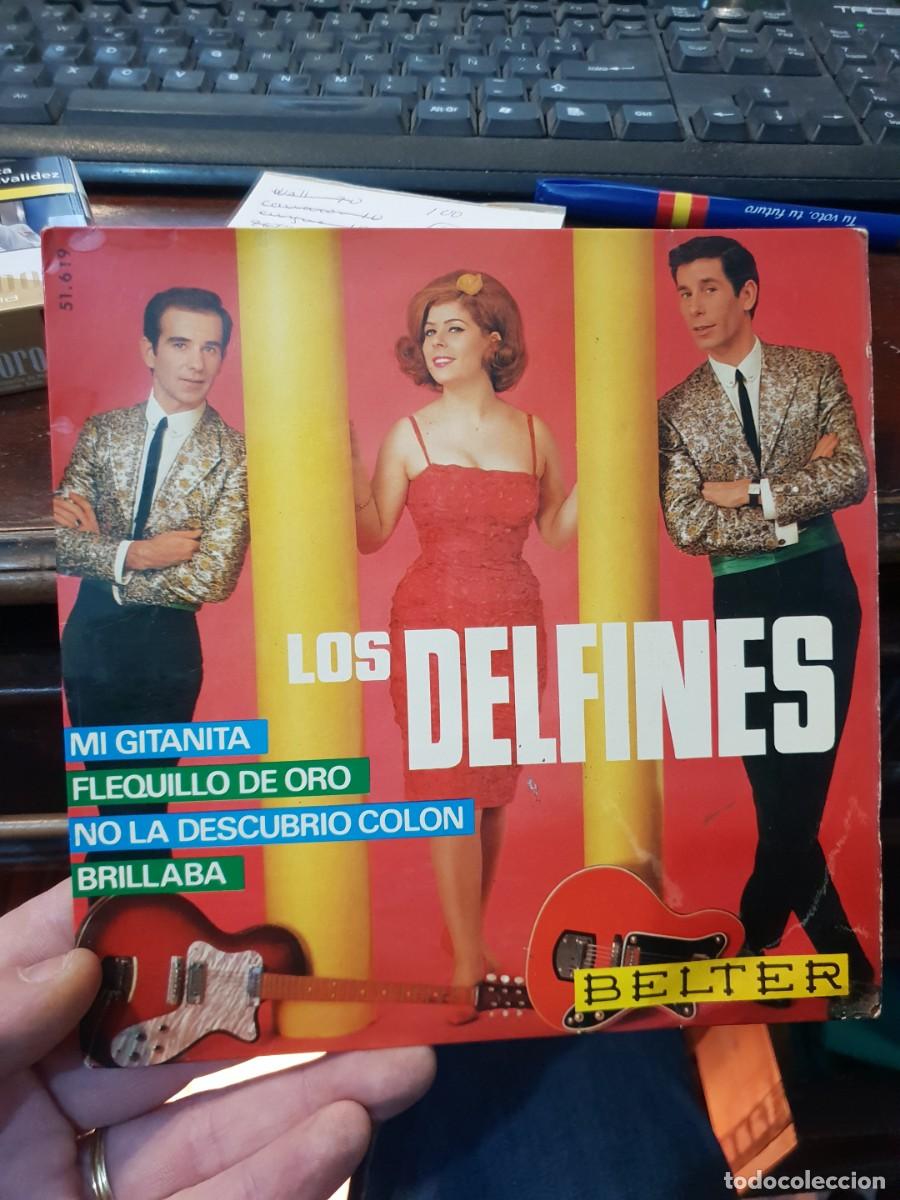 Discos de vinilo: Single los delfines - mi gitanita belter 1966 - Foto 1
