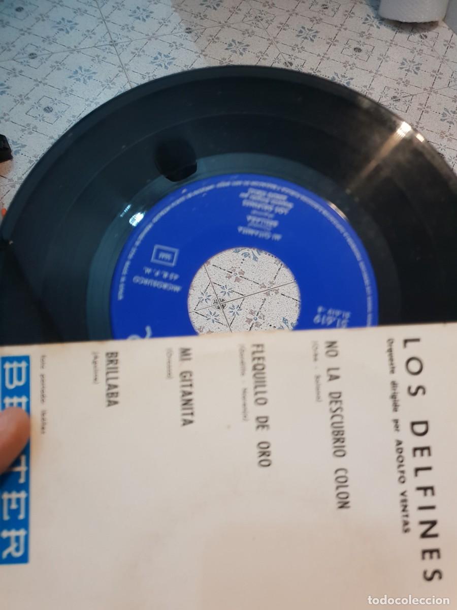 Discos de vinilo: Single los delfines - mi gitanita belter 1966 - Foto 3