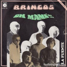 Discos de vinilo: LOS BRINCOS - OH MAMA - SINGLE RARO DE VINILO CS-8. Lote 388763964