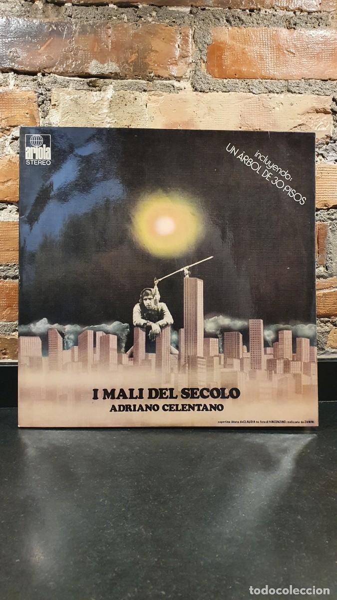 Discos de vinilo: I MALI DEL SECOLO ADRIANO CELENTANO LP - Foto 1