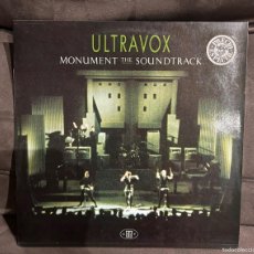 Discos de vinilo: ULTRAVOX – MONUMENT THE SOUNDTRACK. DISCO VINILO. ESTADO VG/VG.1983.R. Lote 388785049