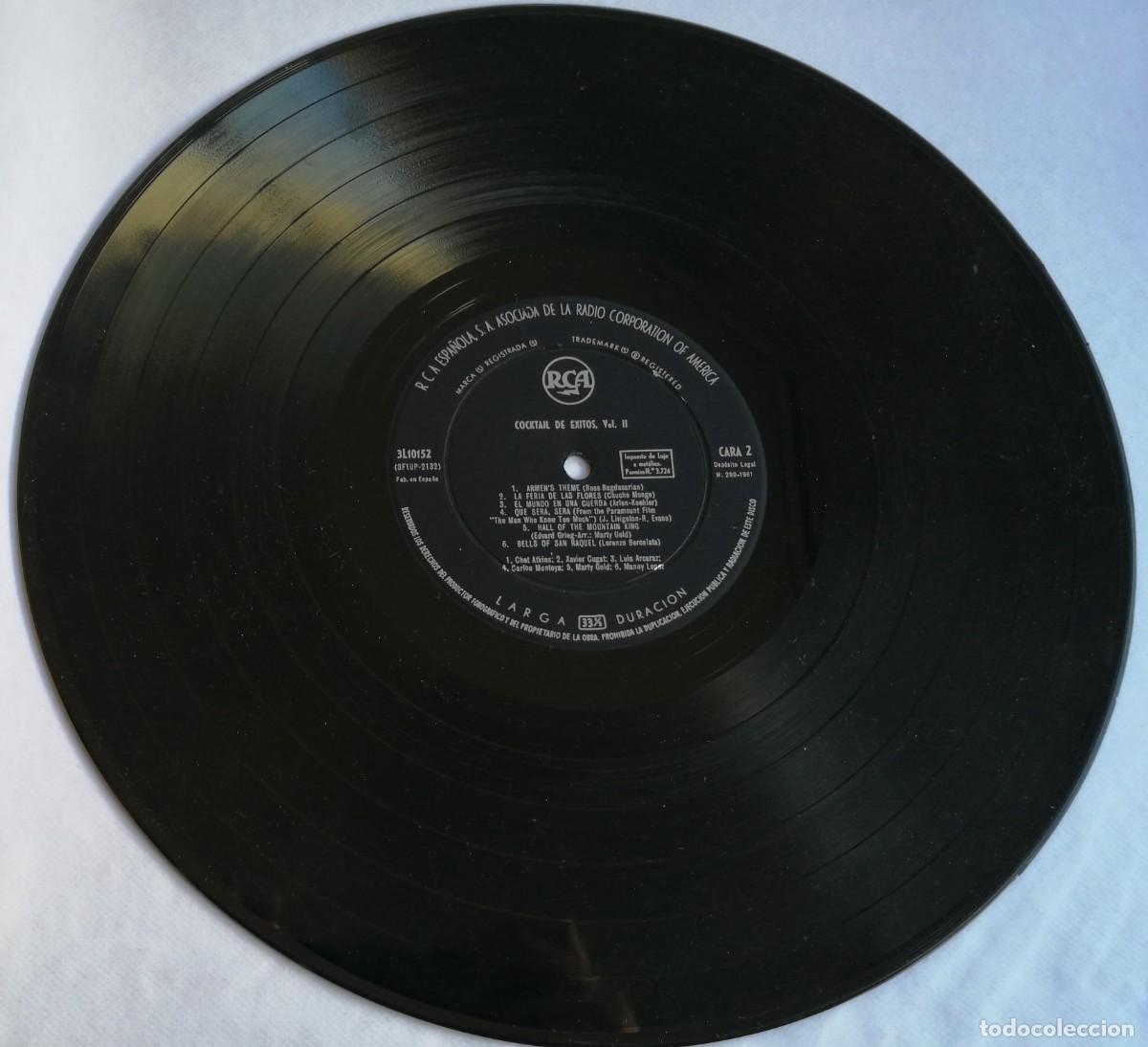 Discos de vinilo: Cocktail De &Eacute;xitos N&ordm; 2, RCA &lrm;&ndash; 3L10152 - Foto 4
