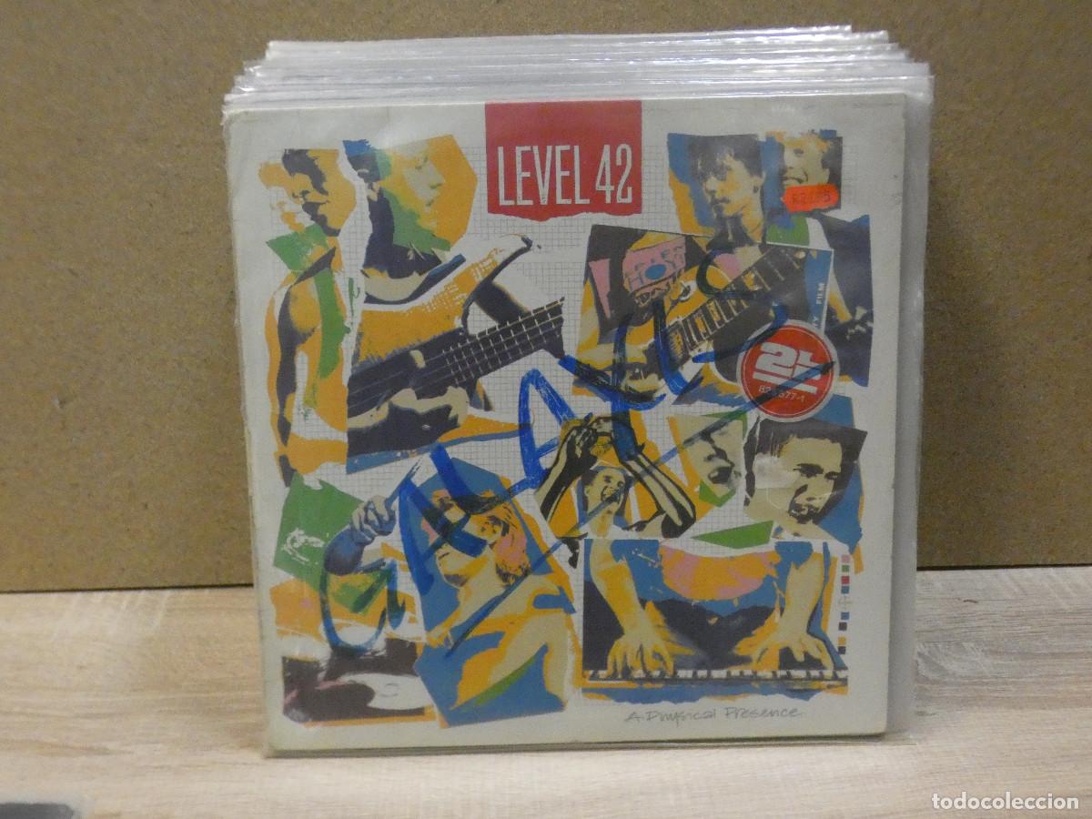 Discos de vinilo: BOXX179 DOBLE LP ALEMAN TAPA PINTADA DISCOS OK LEVEL 42 A PHYSICAL PRESSENCE