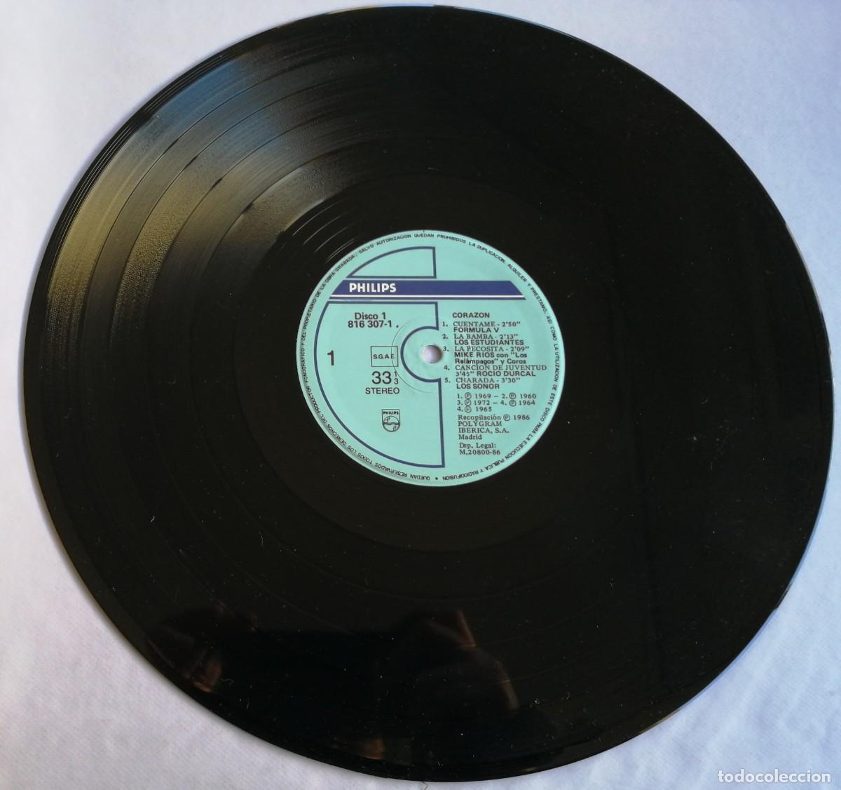 Discos de vinilo: (2LPS) Serie Corazon, Philips 816 306-1 - Foto 7