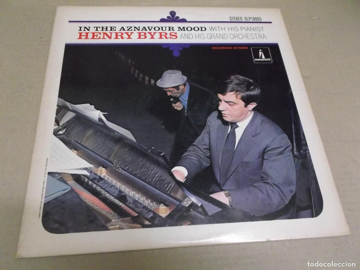 Dischi in vinile: HENRY BYRS (LP) IN THE AZNAVOUR MOOD A&Ntilde;O 1960'S - EDICION U.S.A.