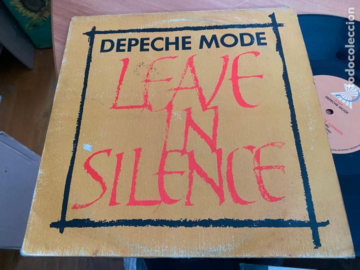 Discos de vinilo: DEPECHE MODE (LEAVE IN SILENCE) MAXI SINGLE (G-9) - Foto 1