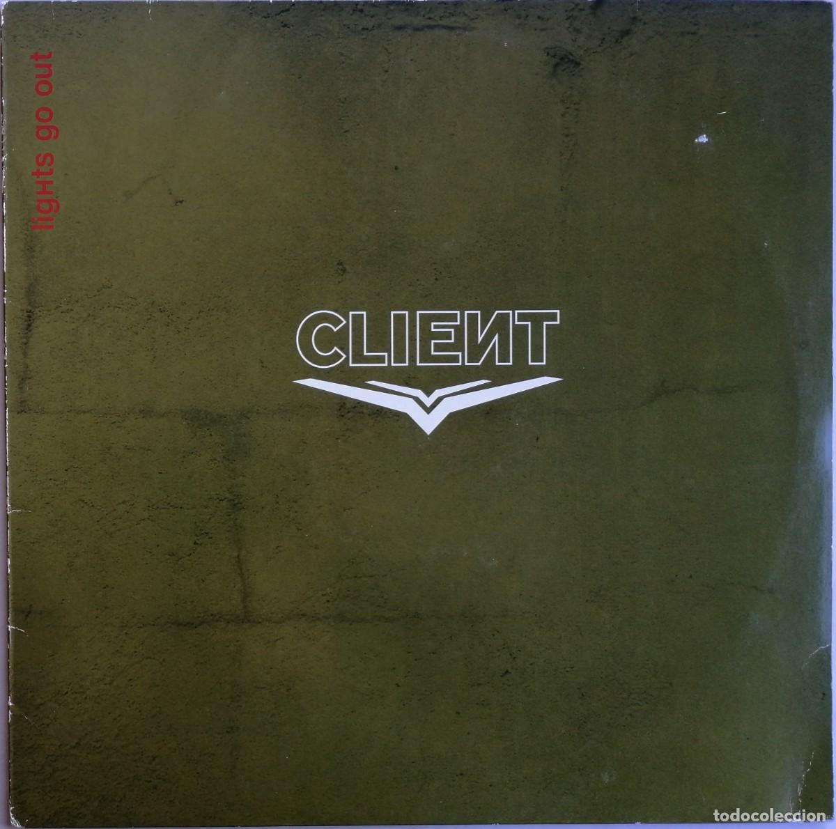 Discos de vinilo: Client, Lights Go Out, Masterhit Recordings HIT 006 - Foto 1