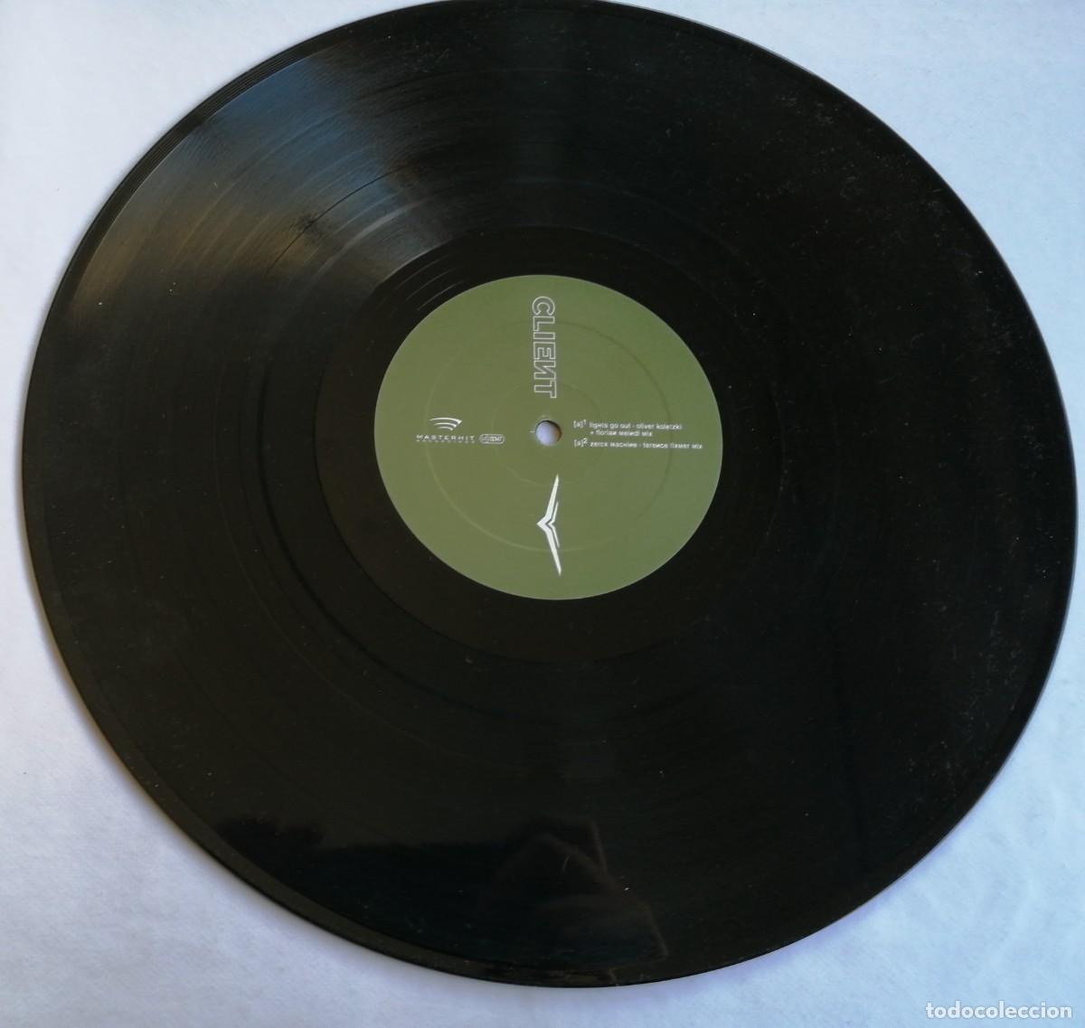 Discos de vinilo: Client, Lights Go Out, Masterhit Recordings HIT 006 - Foto 3