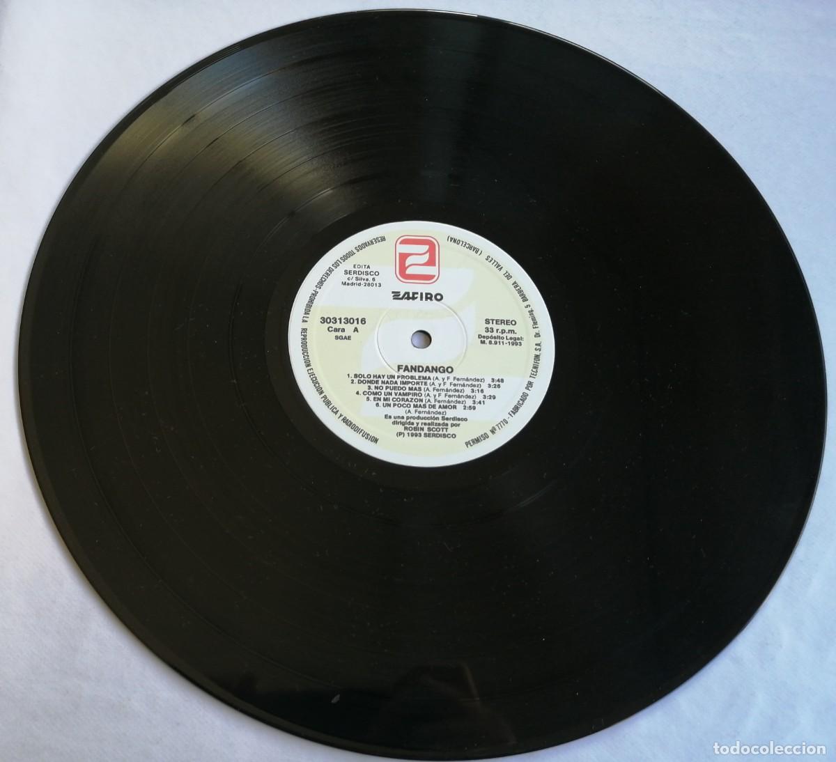 Discos de vinilo: Fandango, Fandango, Zafiro 30313016 - Foto 3