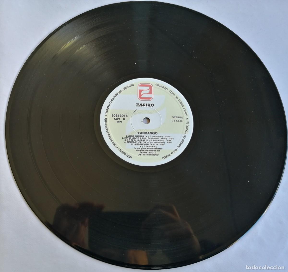 Discos de vinilo: Fandango, Fandango, Zafiro 30313016 - Foto 4