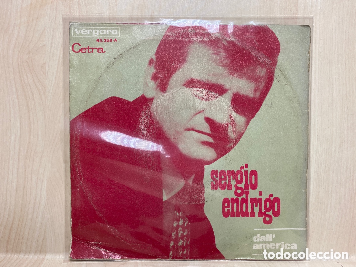 Discos de vinilo: Sergio Endrigo - LArca Di No&eacute; (7&rdquo;, Single) - Foto 2