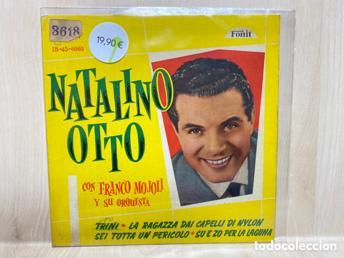 Discos de vinilo: Natalino Otto - Trini (7&rdquo;, EP) - Foto 1