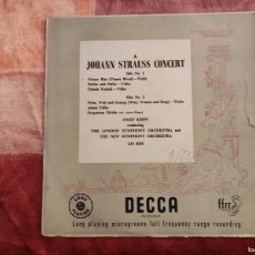Discos de vinilo: JOSEF KRIPS CONDUCTING THE LONDON SYMPHONY ORCHESTRA AND THE NEW SYMPHONY ORCHESTRA* – A JOHANN STRA. Lote 388943754