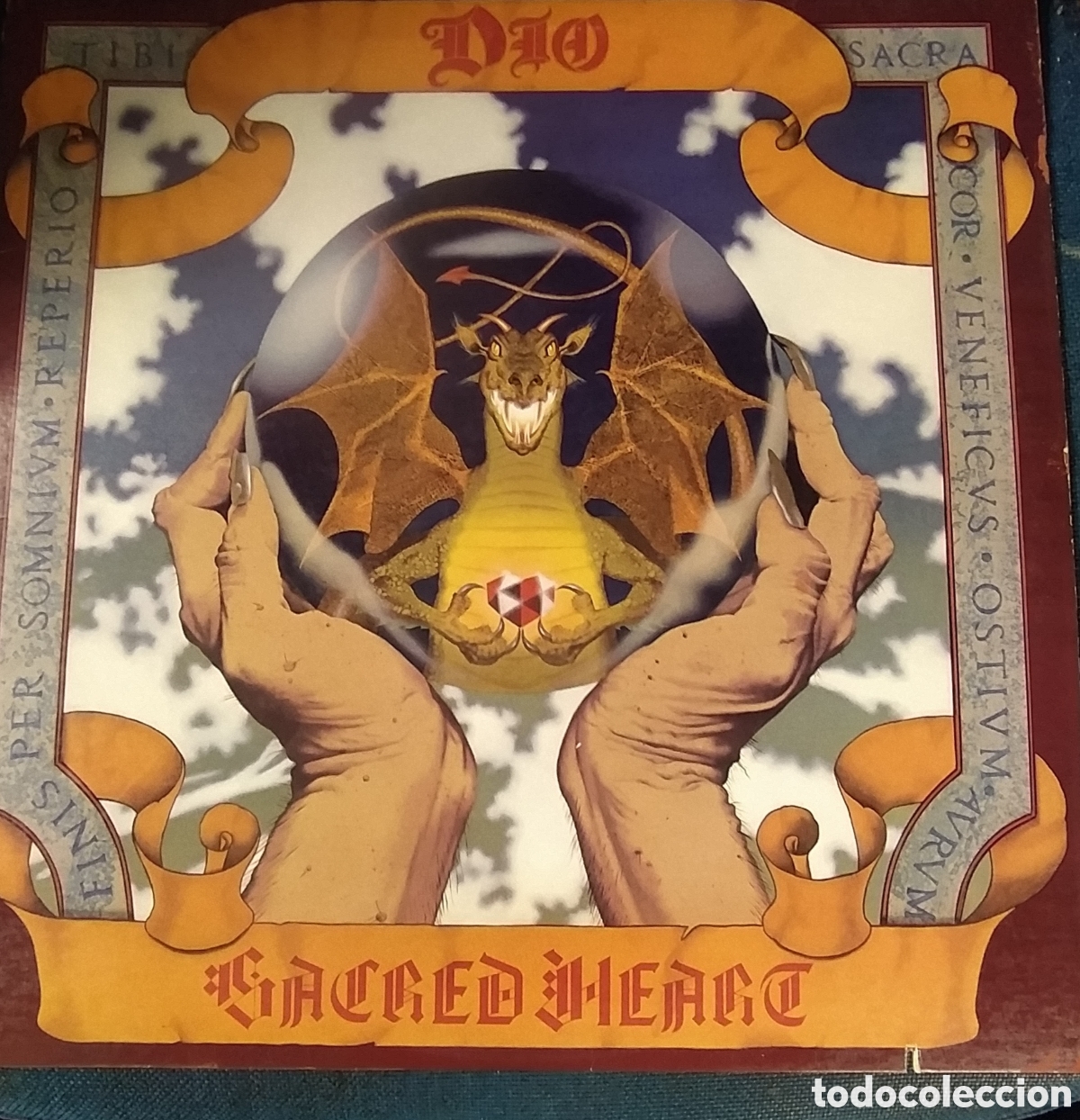 Discos de vinilo: Dio sacred heart - Foto 1