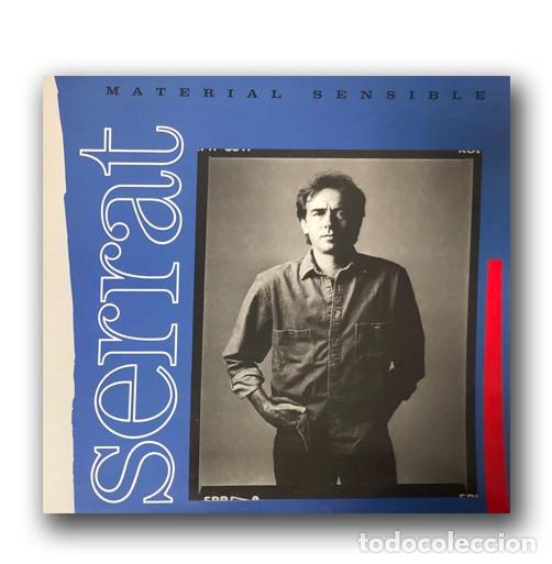 Discos de vinilo: Joan Manuel Serrat - Material Sensible LP - Foto 1