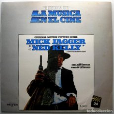 Discos de vinilo: MICK JAGGER, WAYLON JENNINGS, KRIS KRISTOFFERSON - NED KELLY - LP BELTER 1982 BPY