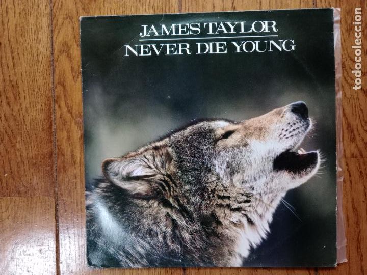Discos de vinilo: James Taylor - never die young - Foto 1