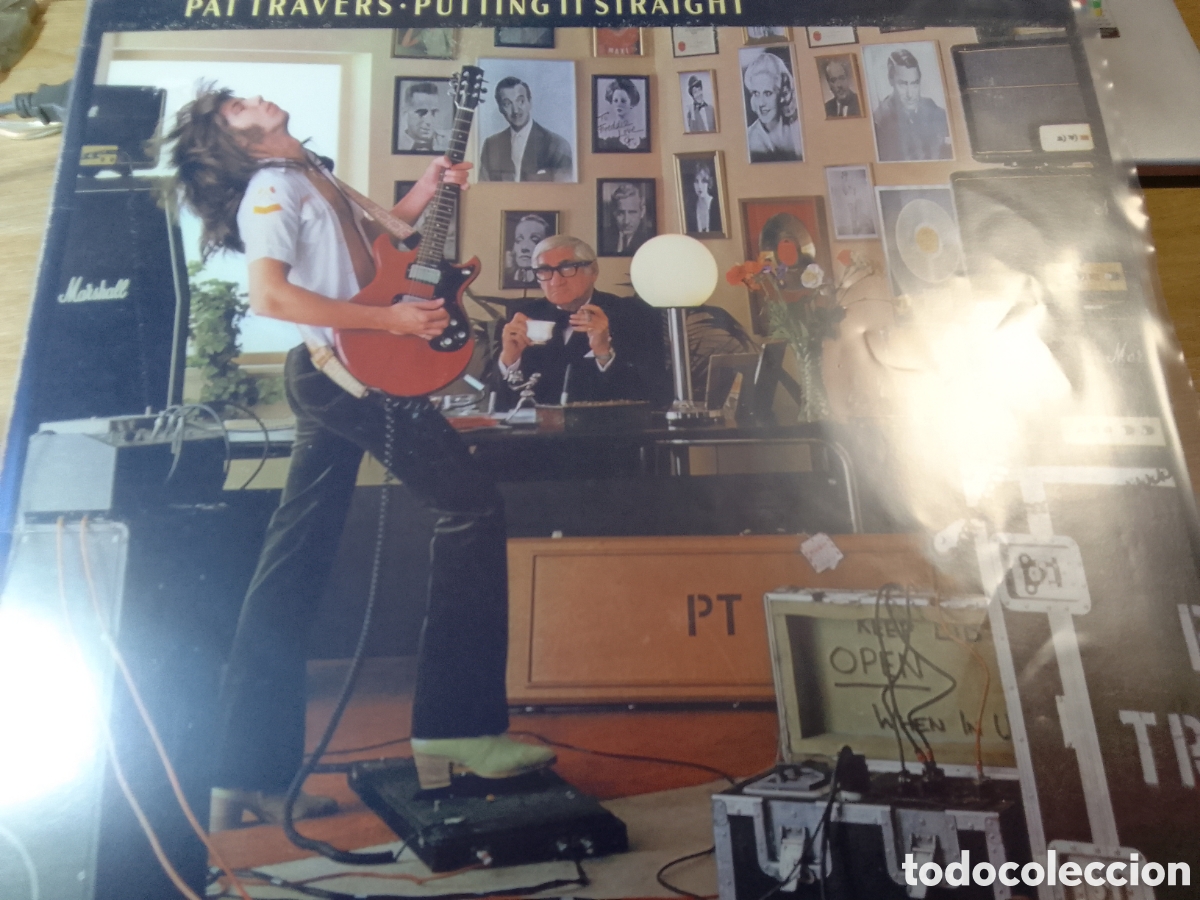 Discos de vinilo: PAT TRAVERS PUTTING IT STRAIGHT - Foto 1