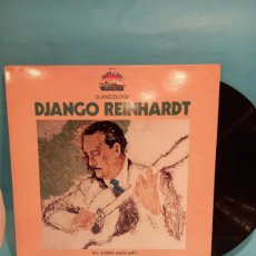 Discos de vinilo: DJANGO REINHARDT. DJANGOLOGY. LP ITALY. AÑO 1984. Lote 389014449
