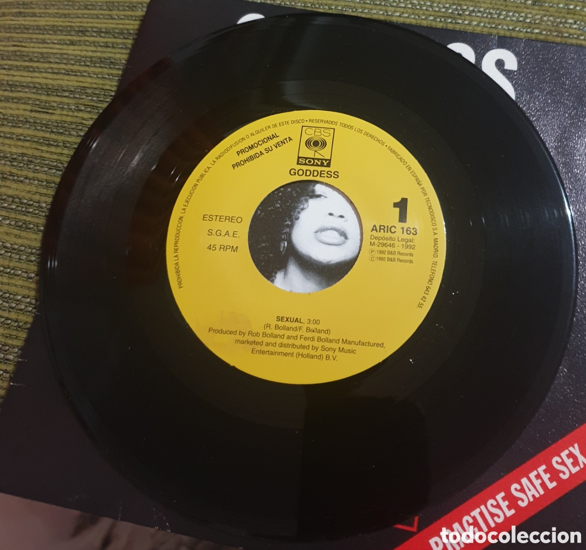 Discos de vinilo: Goddes - sexual - Foto 2