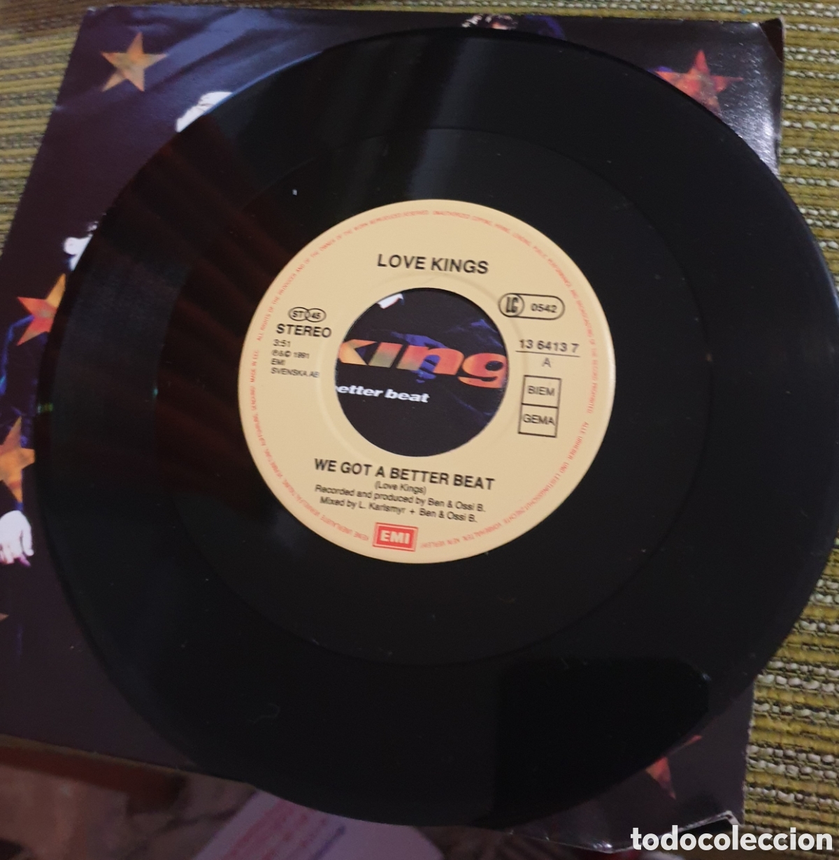 Discos de vinilo: Lovekings - we got a better beat - Foto 2