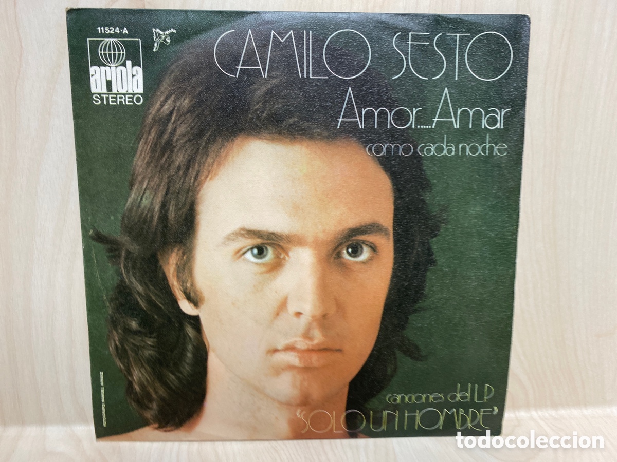 Discos de vinilo: Camilo Sesto - Amor.....Amar (7&rdquo;, Single) - Foto 1