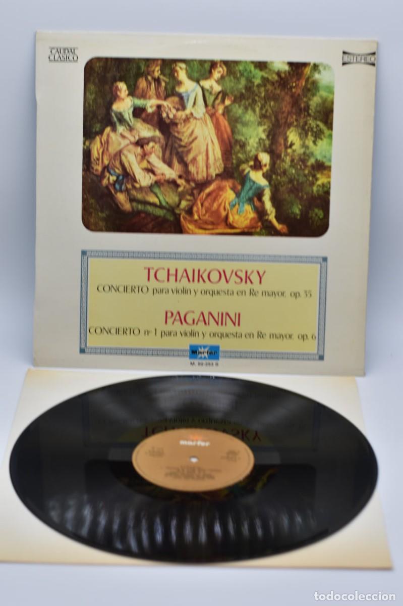 Discos de vinilo: Tchaikovsky & Paganni / Caudal cl&aacute;sico - Foto 1