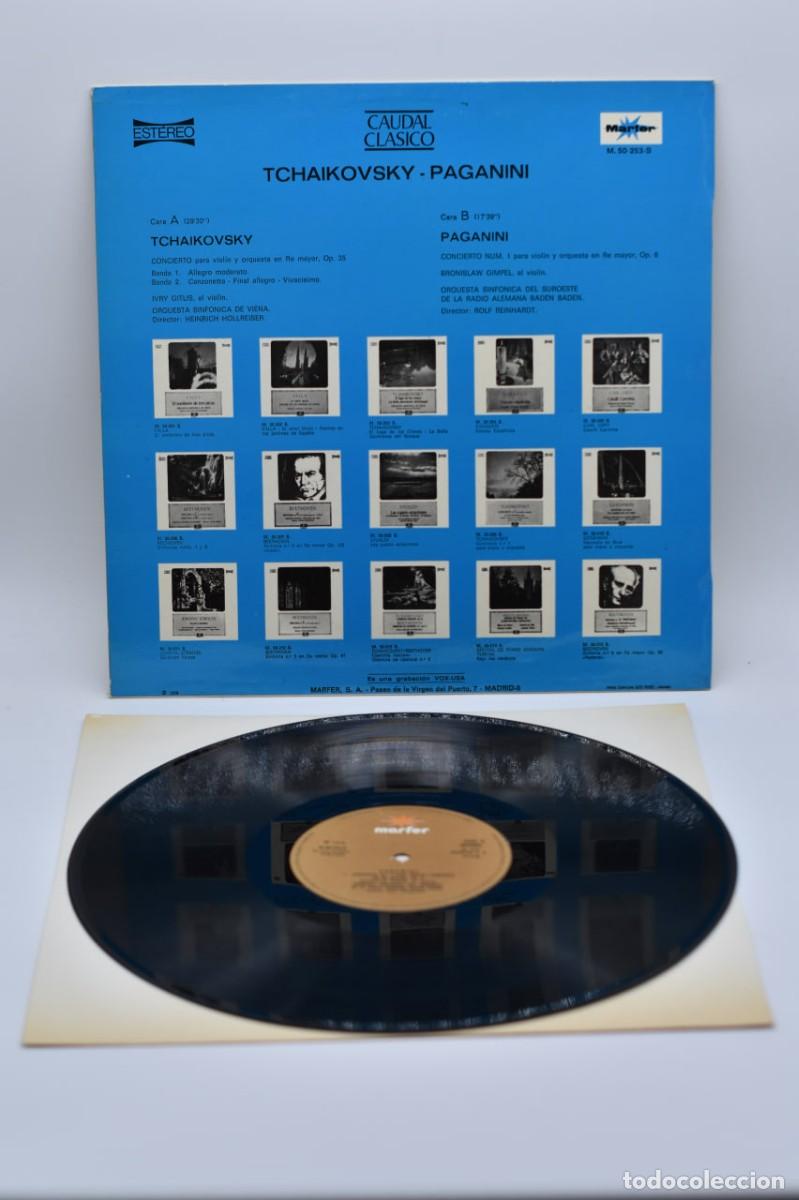 Discos de vinilo: Tchaikovsky & Paganni / Caudal cl&aacute;sico - Foto 2