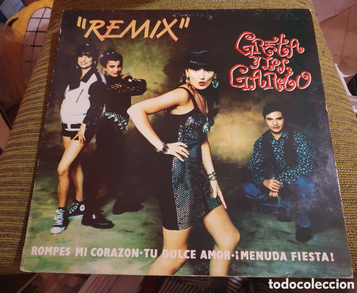 Discos de vinilo: Greta y los garbo - remix - Foto 1