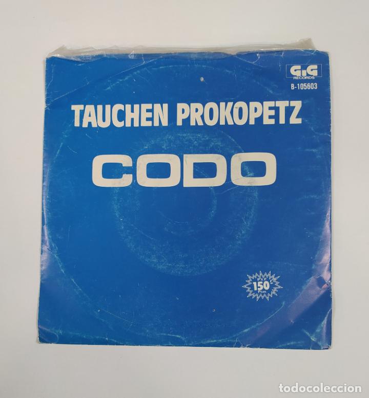 Discos de vinilo: TAUCHEN PROKOPETZ. CODO. SINGLE. TDKDS27D - Foto 1