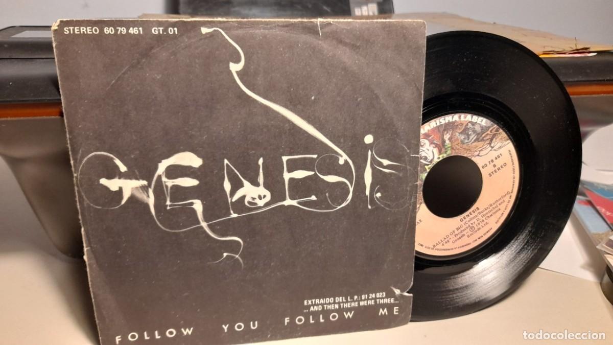 Discos de vinilo: SG GENESIS : FOLLOW ME - Foto 1