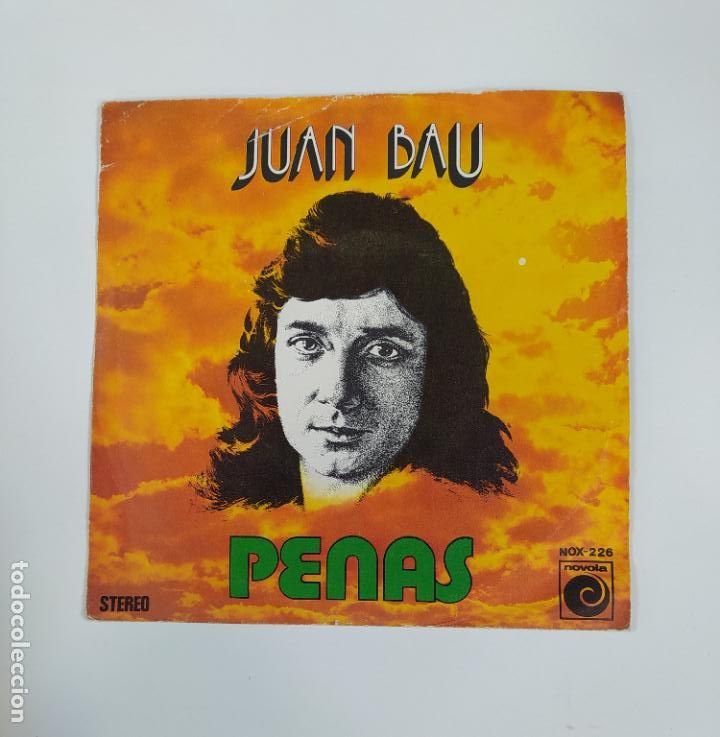 Discos de vinilo: JUAN BAU. PENAS. SINGLE. TDKDS18C - Foto 1