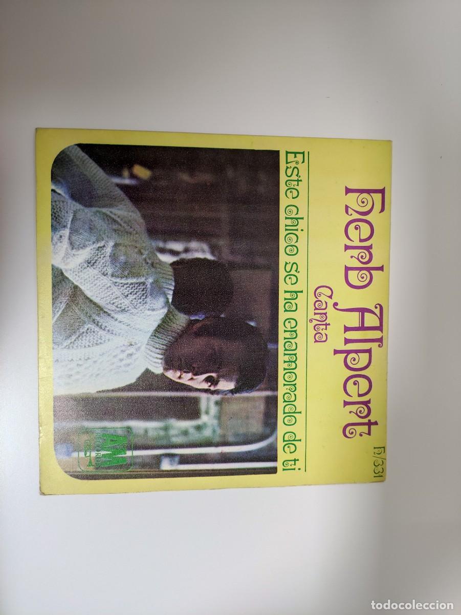 Discos de vinilo: Herb Alpert - canta Esperar al amor / Slick (7&rdquo;, Single) - Foto 1