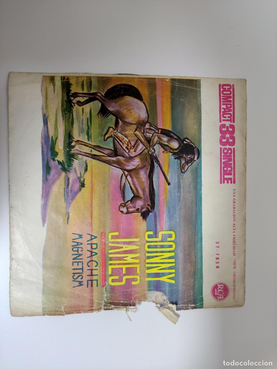 Discos de vinilo: Sonny James &ndash; Apache / Magnetism - Foto 1