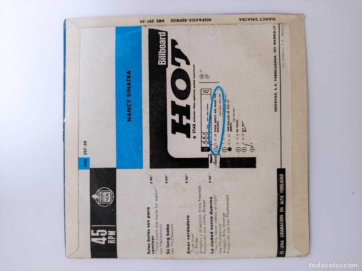 Discos de vinilo: Nancy Sinatra &ndash; Estas Botas Son Para Caminar - Foto 2