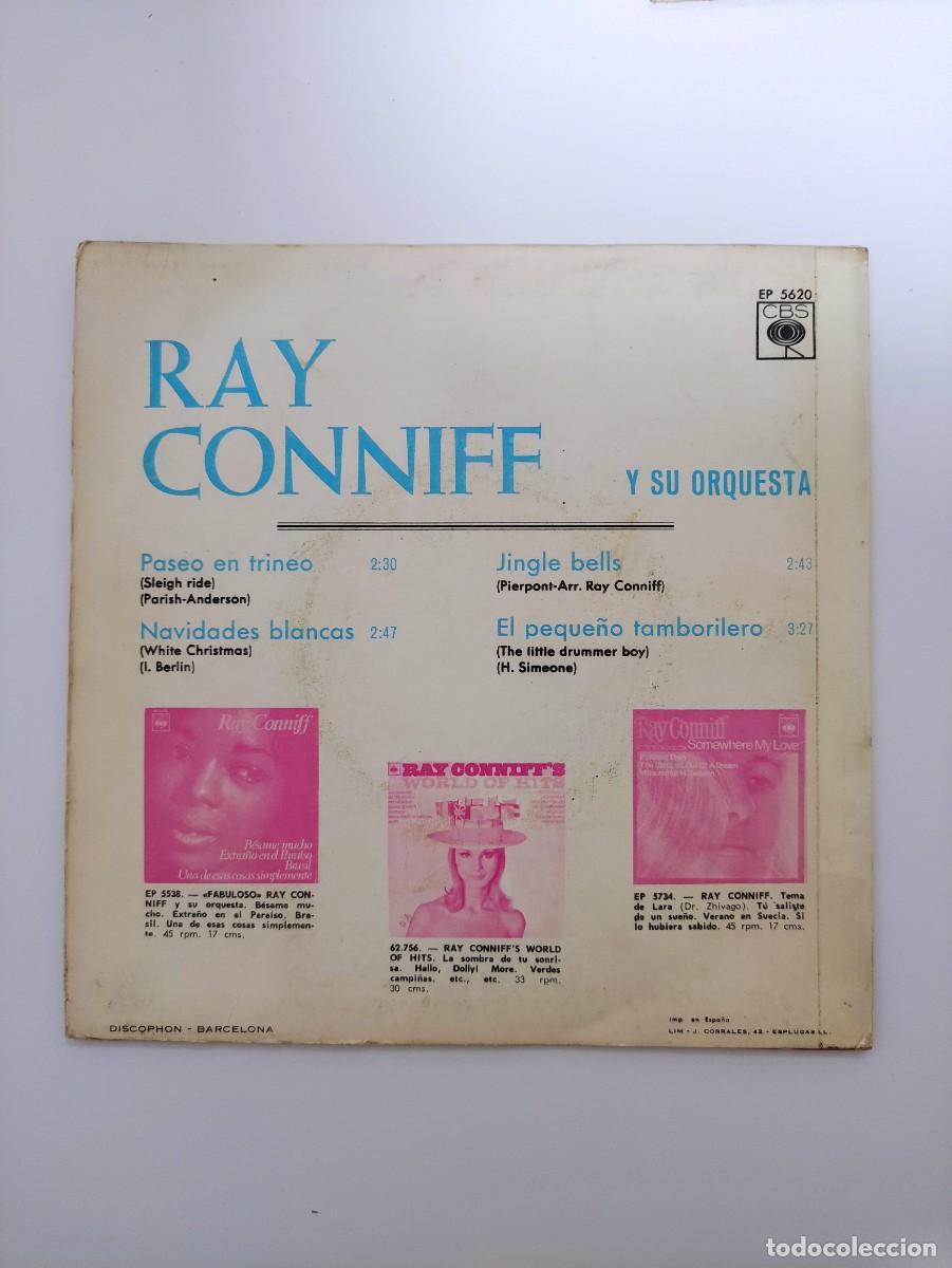 Discos de vinilo: Ray Conniff &ndash; Feliz Navidad con Ray Conniff - Foto 2