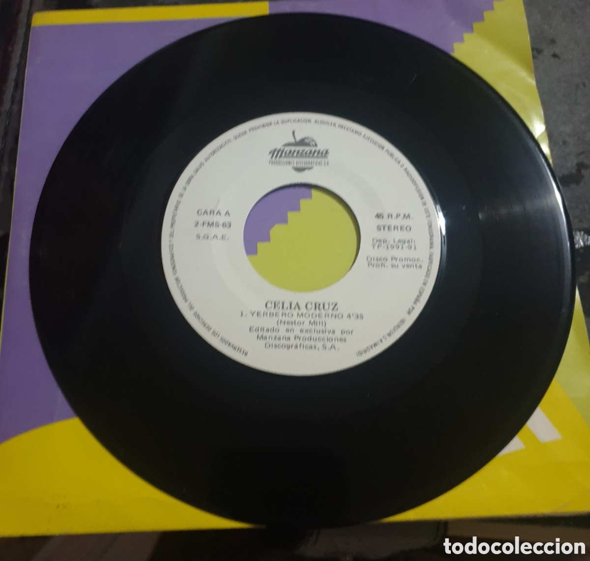 Discos de vinilo: Celia Cruz - yerbero moderno - Foto 1