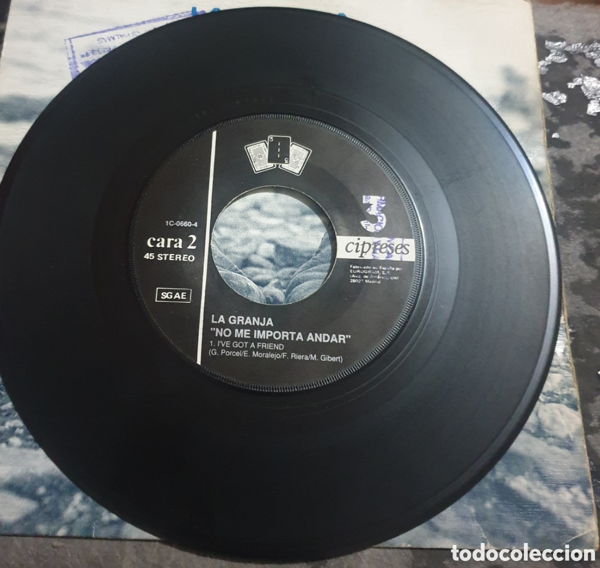 Discos de vinilo: La granja - no me importa andar - Foto 2