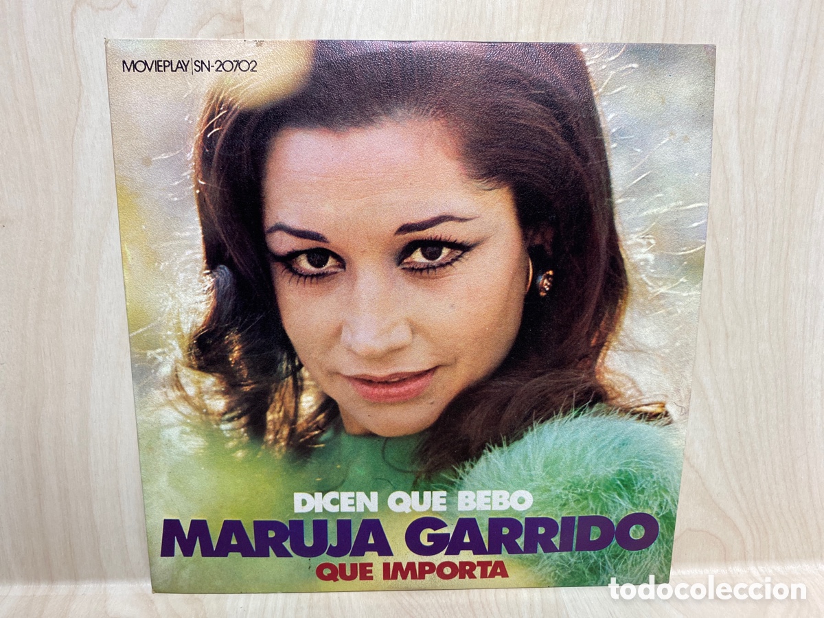 Discos de vinilo: Maruja Garrido - Dicen Que Bebo (7&rdquo;, Single) - Foto 1
