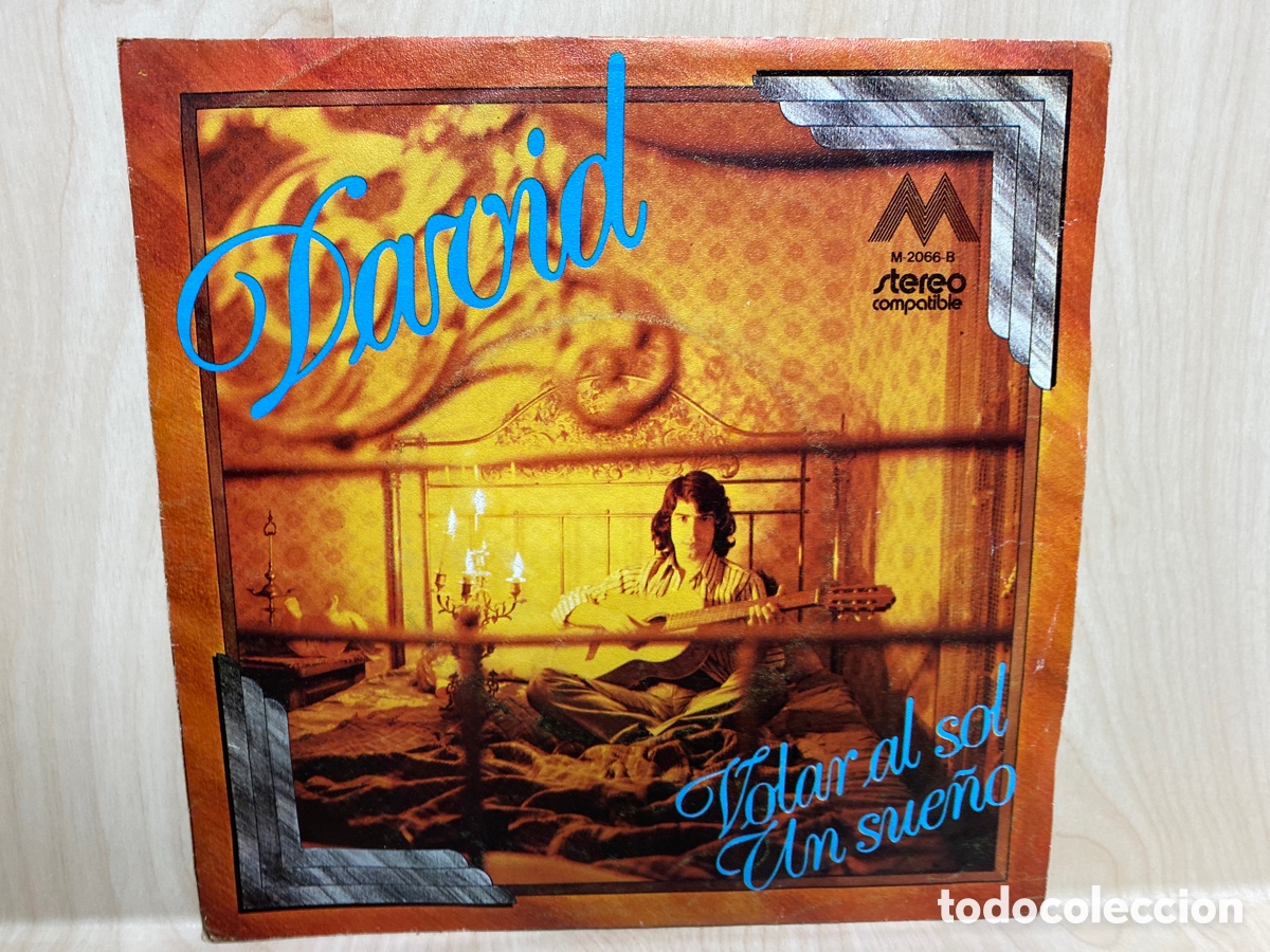 Discos de vinilo: David - Volar Al Sol / Un Sue&ntilde;o (7&rdquo;, Single) 1972 - Foto 1
