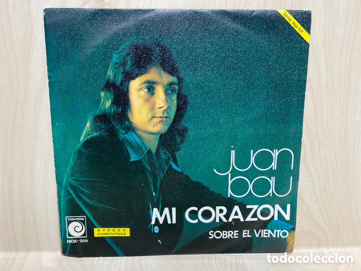 Discos de vinilo: Juan Bau - Mi Corazon (7&rdquo;, Single) - Foto 1