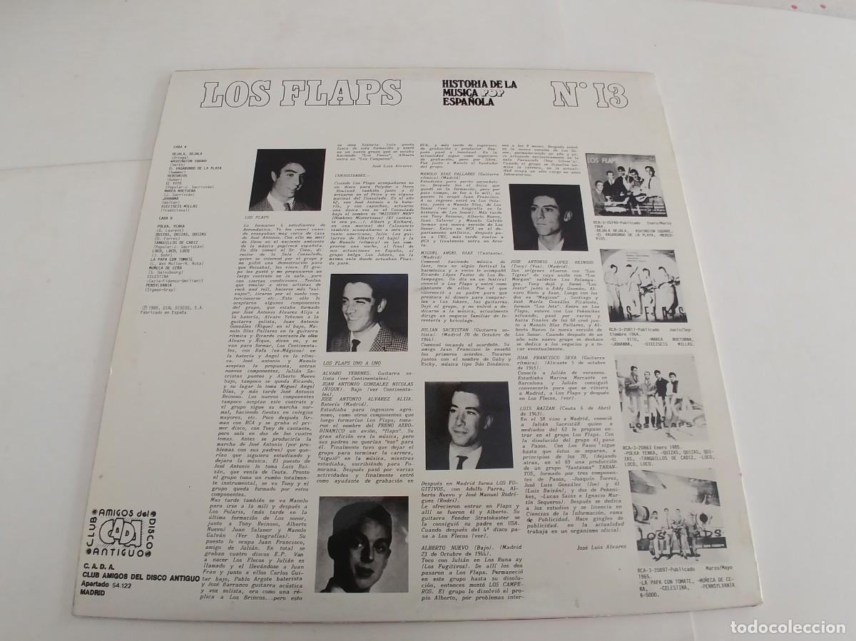 Discos de vinilo: LOS FLAPS-LP DISCOGRAFIA COMPLETA - Foto 2