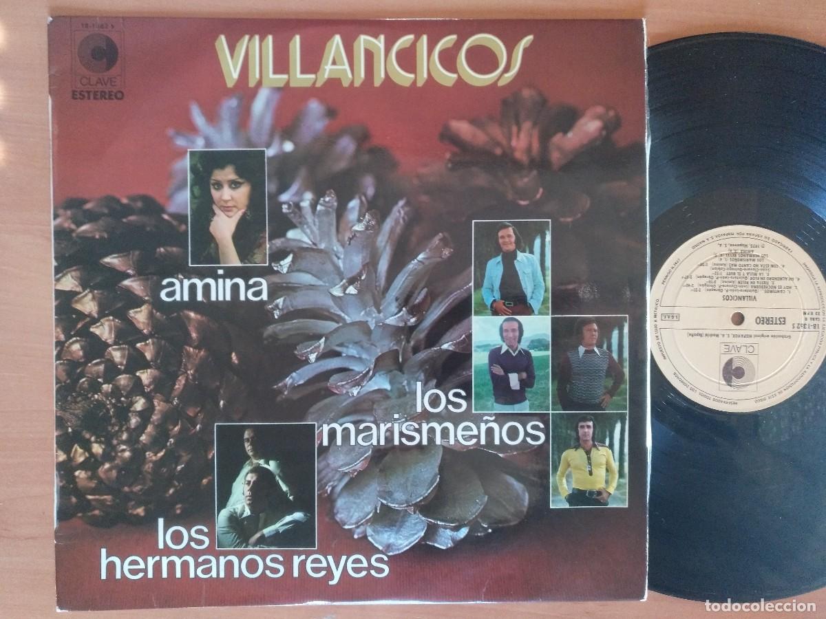 Discos de vinilo: VILLANCICOS . AMINA LP - Foto 1