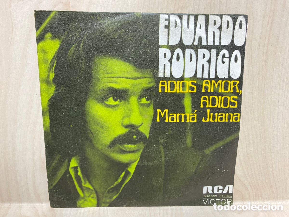 Discos de vinilo: Eduardo Rodrigo - Adios Amor, Adios (7&rdquo;, Single) - Foto 1