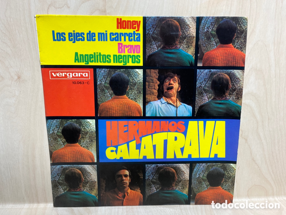 Discos de vinilo: Hermanos Calatrava - Honey (7&rdquo;, EP) - Foto 1