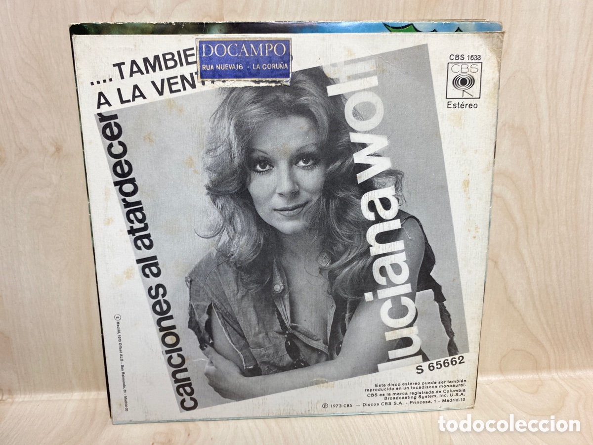 Discos de vinilo: Luciana Wolf - Rio, Rio (7&rdquo;, Single) - Foto 2