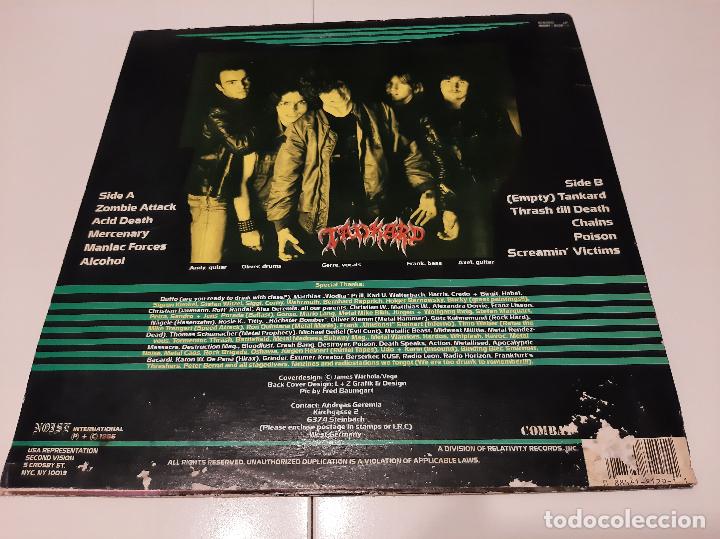 Discos de vinilo: TANKARD -ZOMBIE ATTACK- (1986) LP DISCO VINILO - Foto 8