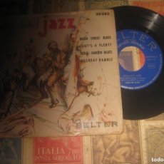 Discos de vinilo: DIXIELAND JAZZ, EP, BASIN STREET BLUES (BELTER-1959) OG ESPAÑA